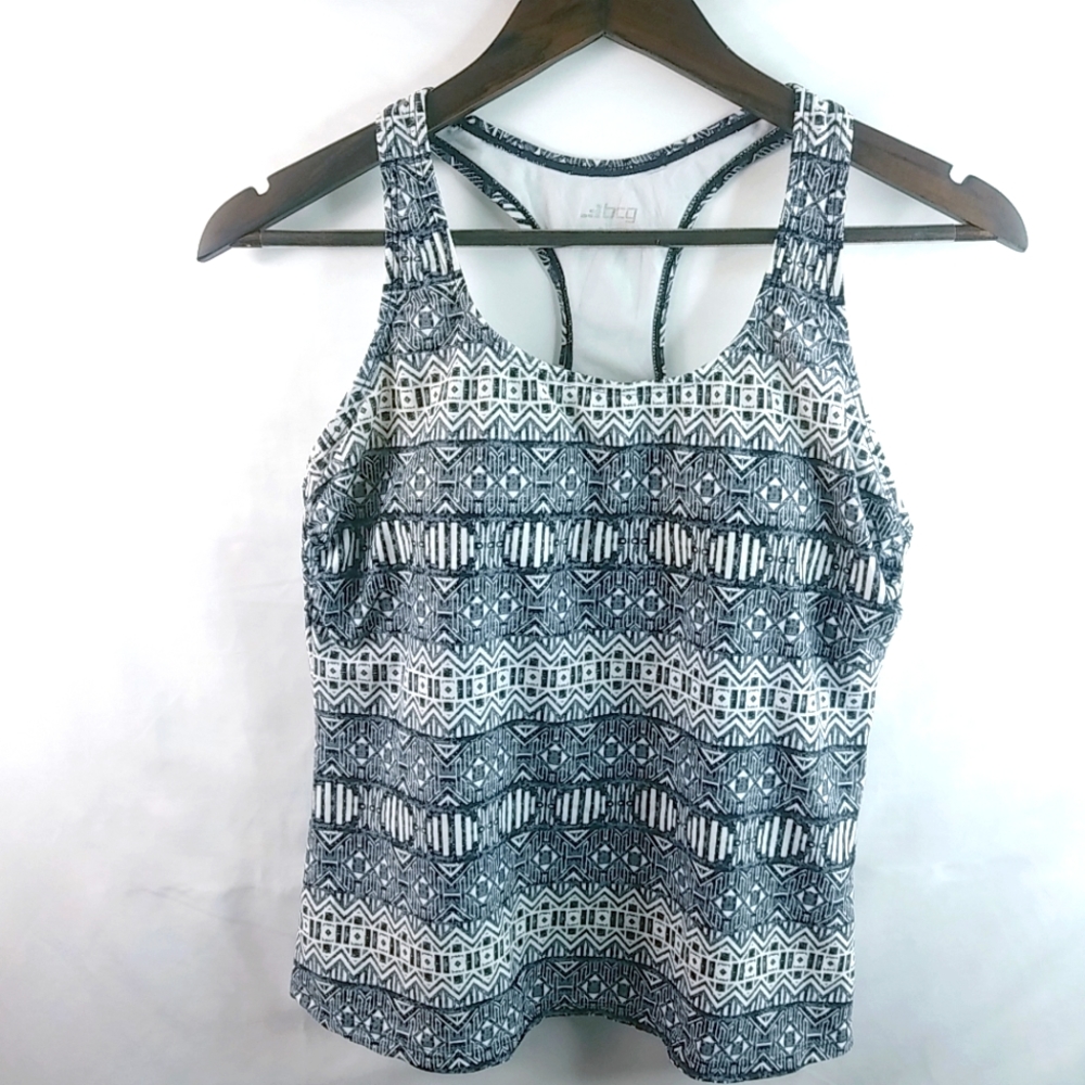 BCG S Tribal Racer Back Athletic Top